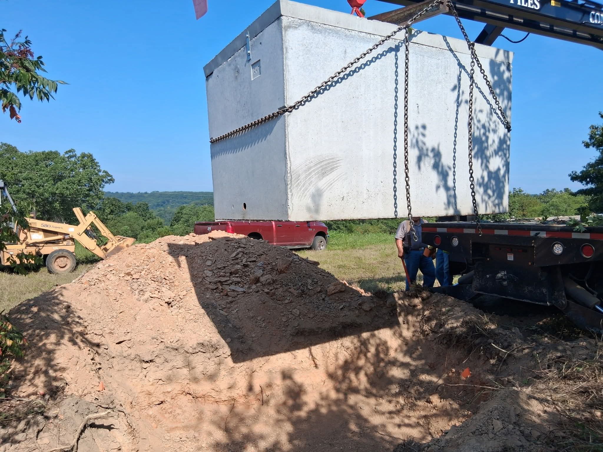 Tank Construction work