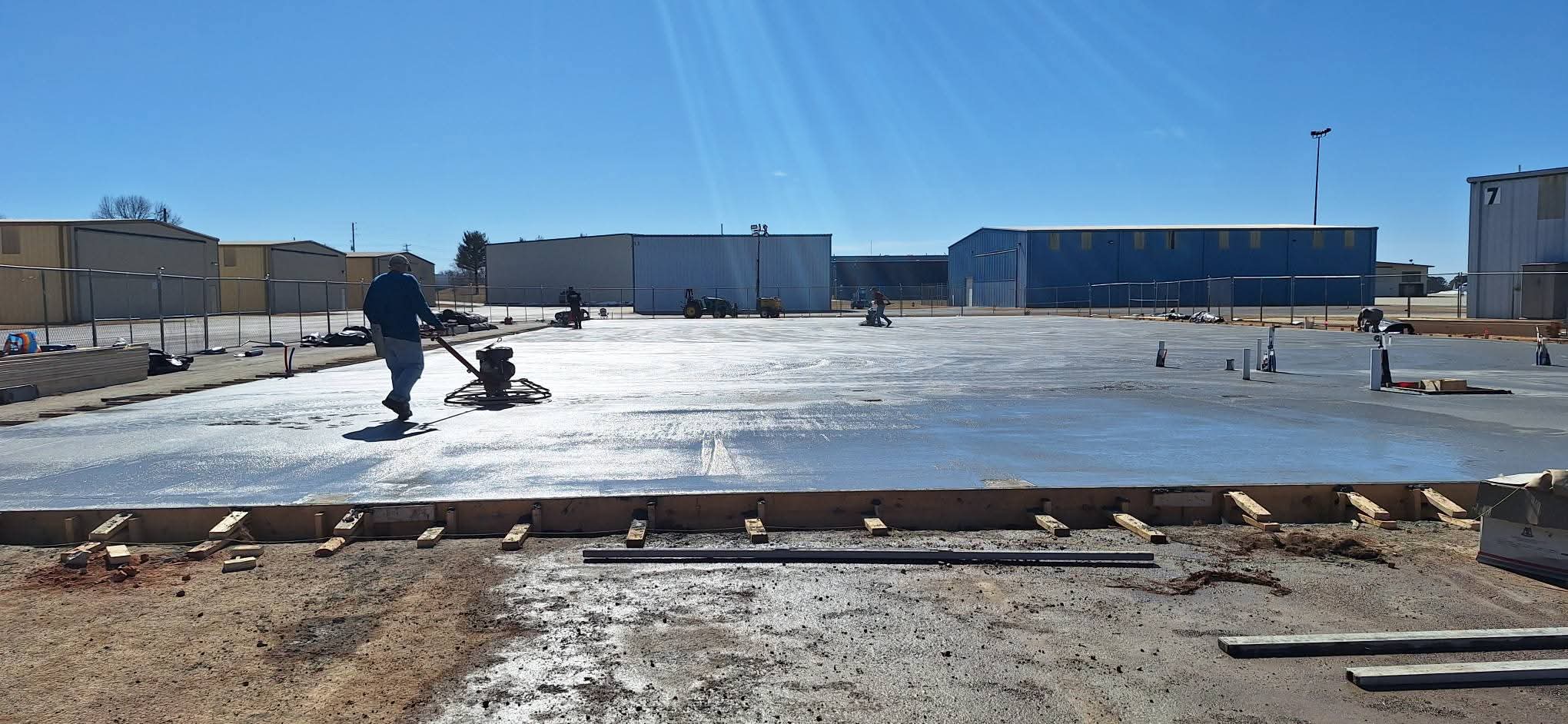 Tank Construction work