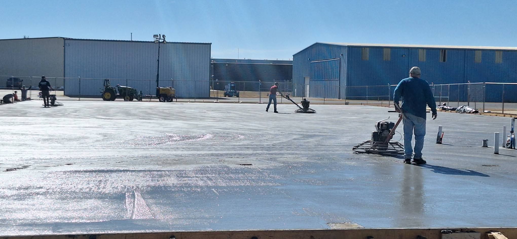 Tank Construction work